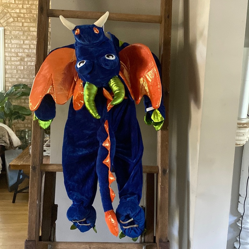 DREAM PLAY IMAGINE DRAGON COSTUME TODDLER 2 T WINGS TAIL